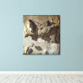 Hercules Fighting the Cretan Bull, eine Serie Leinwanddruck (Insitu (Holzboden))
