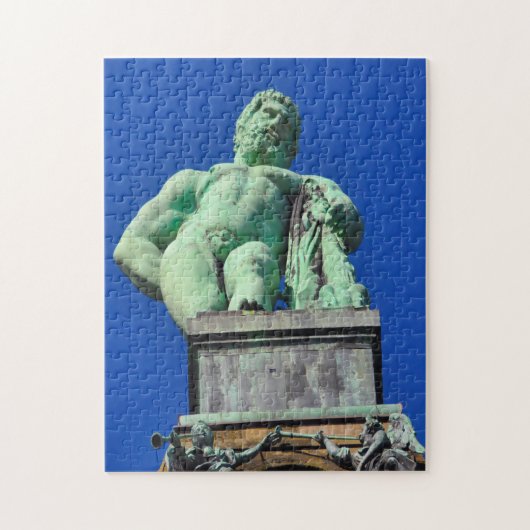 Hercules Kassel Wilhelmshöhe Deutschland. Puzzle (Vertikal)