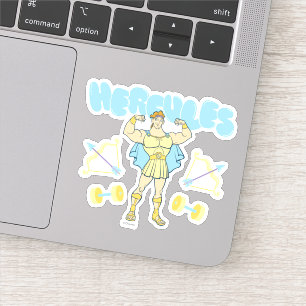 Hercules Pfeile und Hanteln Flex Aufkleber