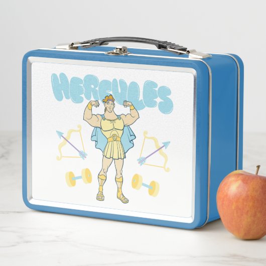 Hercules Pfeile und Hanteln Flex Metall Lunchbox (Beispiel)