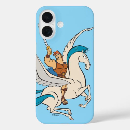 Hercules Riding Pegasus Case-Mate iPhone Case (Rückseite)