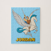 Hercules Riding Pegasus Jigsaw Puzzle (Vertikal)