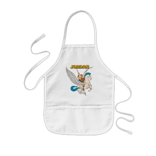 Hercules Riding Pegasus Kids' Apron Kinderschürze (Vorne)