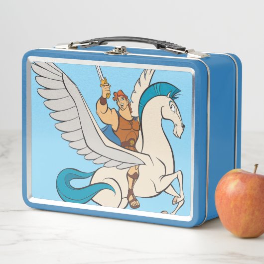 Hercules Riding Pegasus Metal Lunch Box (Beispiel)