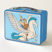 Hercules Riding Pegasus Metal Lunch Box (Vorderseite)