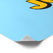 Hercules Riding Pegasus Poster (Ecke)