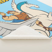 Hercules Riding Pegasus Sherpa Blanket Sherpadecke (3/4)