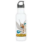 Hercules Riding Pegasus Stainless Steel Water Bott Edelstahlflasche (Vorderseite)