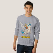 Hercules Riding Pegasus Sweatshirt (Vorne ganz)