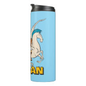 Hercules Riding Pegasus Thermal Tumbler Thermosbecher (Nach rechts gedreht)