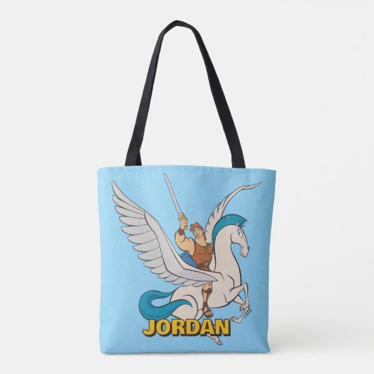 Hercules Riding Pegasus Tote Bag Tasche (Rückseite)