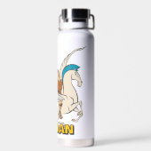 Hercules Riding Pegasus Water Bottle Trinkflasche (Rückseite)