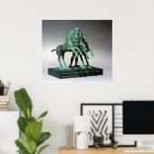 Hercules subduing the horses of Diomedes, Poster (Heimbüro)