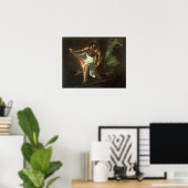 Hercules Tearing the Burning Robe, c.1634 Poster (Heimbüro)