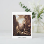 Hercules und die Hydra Lernaean von Moreau, Gustav Postkarte (Stehend Vorderseite)