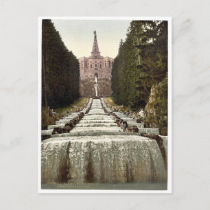 Hercules und Kaskaden, Wilhelmshöhe, Cassel (d.h. Postkarte