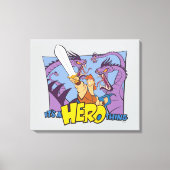 Hercules vs Hydra - It's a HERO Thing Canvas Print Leinwanddruck (Vorderseite)