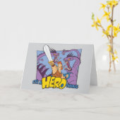 Hercules vs Hydra - It's a HERO Thing Card Karte (Gelbe Blume)