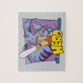 Hercules vs Hydra - It's a HERO Thing Jigsaw Puzzl Puzzle (Vertikal)