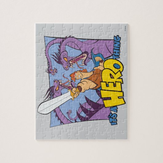 Hercules vs Hydra - It's a HERO Thing Jigsaw Puzzl Puzzle (Vertikal)