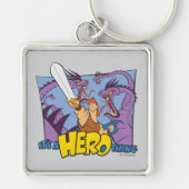 Hercules vs Hydra - It's a HERO Thing Keychain Schlüsselanhänger (Vorne)