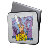 Hercules vs Hydra - It's a HERO Thing Laptop Sleev Laptopschutzhülle (Vorderseite Links)