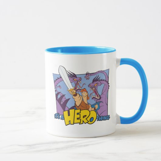 Hercules vs Hydra - It's a HERO Thing Mug Tasse (Rechts)
