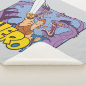 Hercules vs Hydra - It's a HERO Thing Sherpa Blank Sherpadecke (3/4)