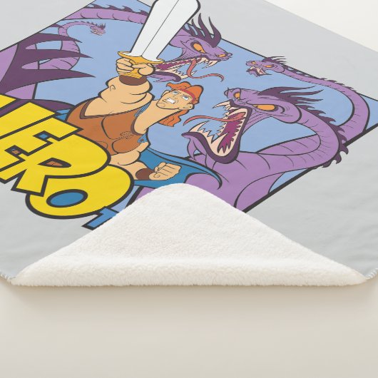 Hercules vs Hydra - It's a HERO Thing Sherpa Blank Sherpadecke (3/4)