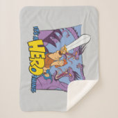 Hercules vs Hydra - It's a HERO Thing Sherpa Blank Sherpadecke (Vorderseite)