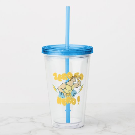 Hercules - Zero to Hero Acrylic Tumbler Acryltrinkbecher (Vorderseite)
