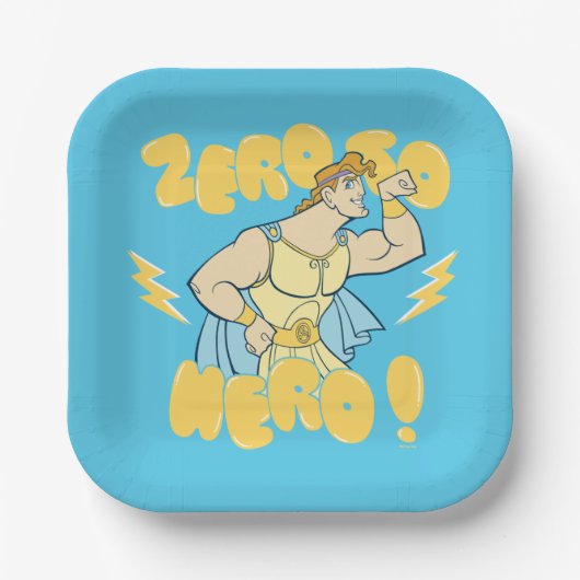 Hercules - Zero to Hero Paper Plates Pappteller (Vorderseite)