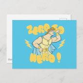 Hercules - Zero to Hero Postcard Postkarte (Vorne/Hinten)