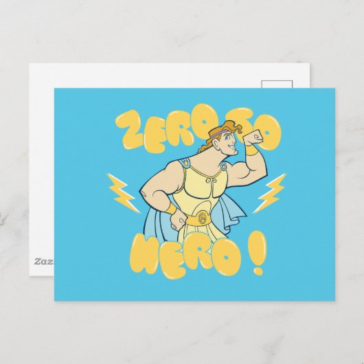 Hercules - Zero to Hero Postcard Postkarte (Vorne/Hinten)