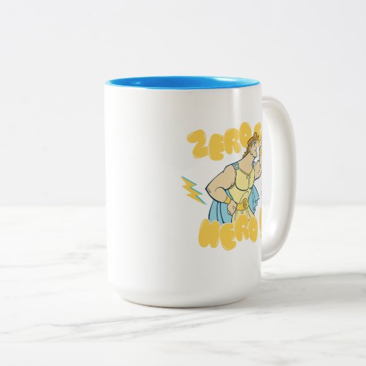 Hercules - Zero to Hero Two-Tone Coffee Mug Zweifarbige Tasse (VorderseiteRechts)