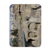 Herculium, Ercolano, Kampanien, Italien Magnet (Vertikal)