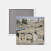 Herculium, Ercolano, Kampanien, Italien Magnet (Vorderseite/Rückseite)