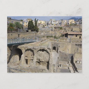 Herculium, Ercolano, Kampanien, Italien Postkarte