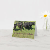 "Herd" Es ist dein Geburtstag