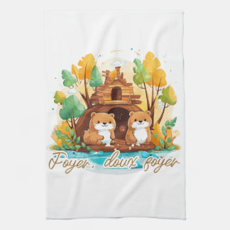 Herd, milder Herd Geschirrtuch