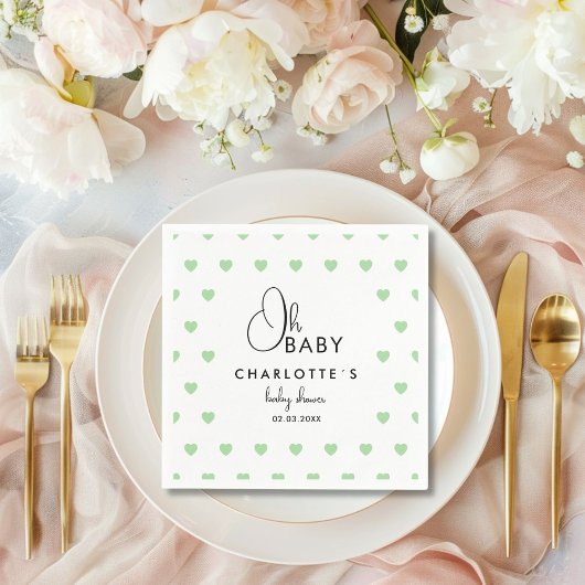 Herd Pattern Baby Dusche Serviette