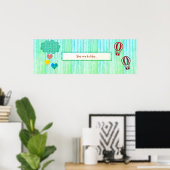 Herd Rain Baby Showroom Poster Banner (Heimbüro)