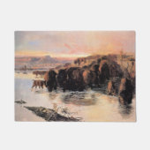 Herd von American Buffalo Fußmatte (Vorderseite)