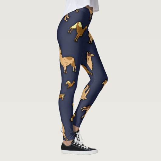 Herd von Llamas Design Leggings (Rechts)