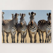 Herd von Zebra Puzzle (Horizontal)