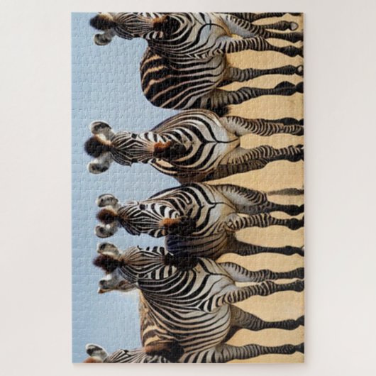 Herd von Zebra Puzzle (Vertikal)