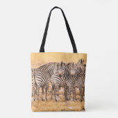 HERD VON ZEBRAS TASCHE (Rückseite)