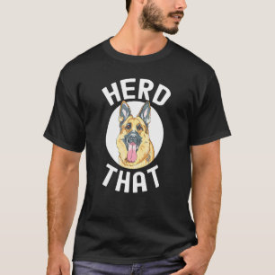 Herde der deutschen Hirte, der Niedliche Gsd Hund T-Shirt