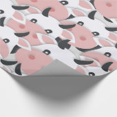 Herde der Kühe Geschenkpapier (Ecke)