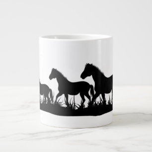 Herde der PferdeTasse Jumbo-Tasse
